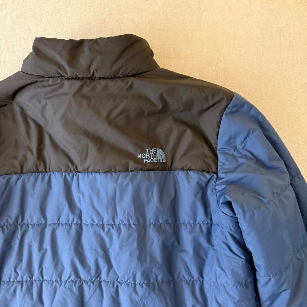 The North Face XL Everyday Insulated Puffer Jacket Shady Blue Black